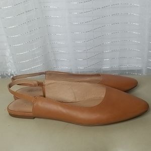 Madewell Sling Back Flats Sz 9.5